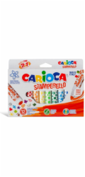 Carioca Razítka - fixy, 12 barev (237175)