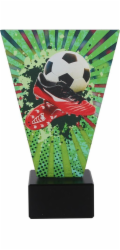 Tryumf Skleněná fotbalová trofej