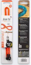 NiteIze NiteIze Gear Tie Loopable 18 ks, oranžová