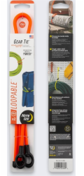 NiteIze NiteIze Gear Tie Loopable 24 ks, oranžová