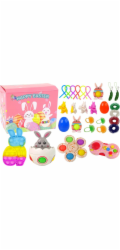 LeanToys Velikonoční antistresová sada hraček Fidget Toys, 29 dílků