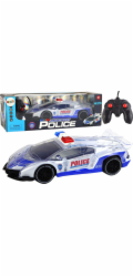 LeanToys policejní sportovní auto na dálkové ovládání RC měřítko 1:16 světla