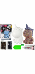LeanToys Jednorožec DIY stavebnice Diamanty Krystaly Hnědá
