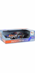LeanToys Dálkově ovládané RC sportovní auto 1:18 šedé