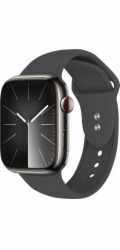 Crong Crong Liquid - Řemínek pro Apple Watch 42/44/45/49 mm (grafit)