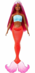 Mattel Barbie BRB Mořská panna s korálovým ocasem HRR04 WB6