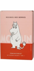 Teministeriet Moomin Rooibos čaj s červenými bobulemi 20 pyramid