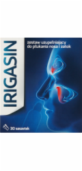 NoName IRIGASIN_Sada na výplach nosu a dutin, lahvička + 12 sáčků