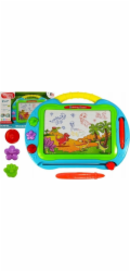 LeanToys Tyrkysový fix s razítky LEAN Toys