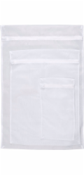 Wenko Prádelní pytel , kapacita 5 kg, zapínání na zip, praní jemných tkanin, ochrana pračky, bílý, značka WENKO