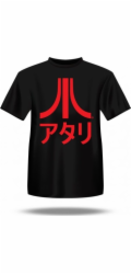 Under Armour Pánské tričko s japonským logem ATARI / Černé /L