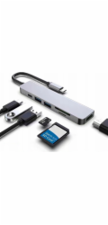 NoName USB HUB 6v1 USB HUB rozbočovač