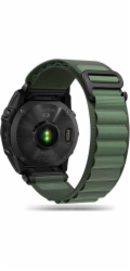Tech-Protect Řemínek pro GARMIN FENIX 5 / 6 / 6 PRO / 7 Tech-Protect Nylon Pro zelený