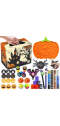 LeanToys Senzorická sada Antistresové hračky Halloweenské hračky Fidget Toys Pop It