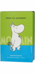 Teministeriet Moomin malinový zelený čaj 20 pyramid