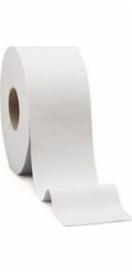 Darex Toaletní papír Velká role bílého toaletního papíru o průměru 18 mm, 100 m, 2 palce (277118)
