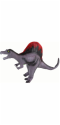 LeanToys Velká figurka Spinosaura Dinosaura Zvuk 36 cm Šedá LEAN Toys
