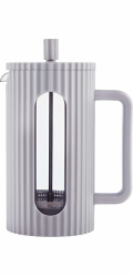 Klausberg pístový nálevník na kávu/čaj 1000ml KLAUSBERG KB-7752 šedý