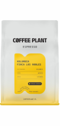 Coffee Plant Kávová rostlina Espresso Colombia Finca Los Robles 250 g kávových zrn