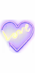 OEM neonové LED na USB - model Love 2
