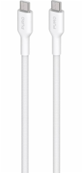 Puro Kabel USB-C - USB-C 1,2 m bílý (PUCUSBCUSBCFABK4WHI)