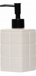 4Living Dávkovač mýdla TORINO z keramiky, 300 ml