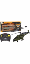 LeanToys Vojenský RC vrtulník na dálkové ovládání s gyroskopem