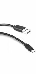 SBS Mobile USB kabel USB-A - USB-C 1,5 m černý (TECABLEMICROC15K)