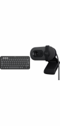 Klávesnice Logitech Pebble Keys 2 K380s (920-011851) + Brio 100 (960-001585)