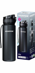 Aquaphor Filtrační láhev City 500 ml černá