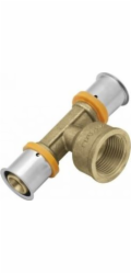KAN-therm T-kus s lisovaným kroužkem 20x2 G1/2 GW Press (1009258001)