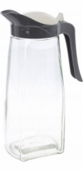 Excellent Houseware Skleněná konvice s víkem, 1,5 l
