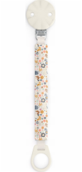 Suavinex 900706 Klip na dudlík se stuhou Wonderland béžový Liberty 402828