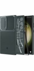 Spigen Pouzdro Optic Armor pro Samsung Galaxy S25 Ultra - zelené