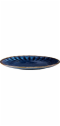 Verlo DEEP BLUE Plochý talíř, průměr 26 cm