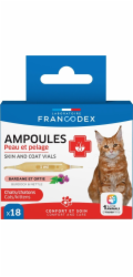 Francodex Ampule pro zdravou pokožku pro kočky a koťata x18