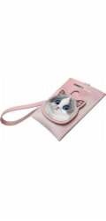 iLike Peněženka Nimmy Card Pink Big Eyed Pet 2.0 Cat