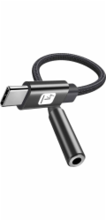 Techly Adaptér USB Adaptér Techly USB-C na Mini Jack 3,5 mm pro sluchátka s DAC čipem
