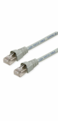 Telegärtner Patchkabel Telegärtner, S/FTP, PiMF, Cat 6A (ISO/IEC), šedý, 1,0 m - L00000A0081