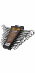 ExtraLink Sada 12 otevřených klíčů (6-22 mm)