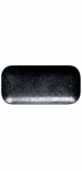Papstar CARBON Obdélníkový talíř 22 x 11 cm