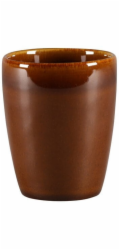 RAK KAMENOVÝ hrnek bez ucha 230 ml, jantarový