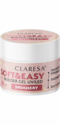 Claresa Třpytivý gel na nehty CLARESA Soft&Easy Builder 45 g
