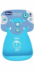 Chicco CHICCO-102192 SILIKONOVÝ BIB BLUE