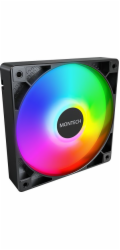 Montech GF120 PWM ARGB ventilátor - 120mm černý