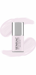 Semilac One Step Glossy 3v1 hybridní lak na nehty S235 broskvová béžová 7 ml