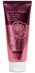 Orjena růžový kolagenový peelingový gel na obličej 180ml