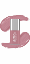 Semilac One Step Glossy 3v1 hybridní lak na nehty S201 Earth Pink 7 ml