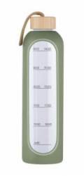 Krups Skleněná láhev KiCA Hydro 1000 ml - olivová