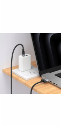Hoco Kabel USB-C - MagSafe 3 USB 1,8 m černý